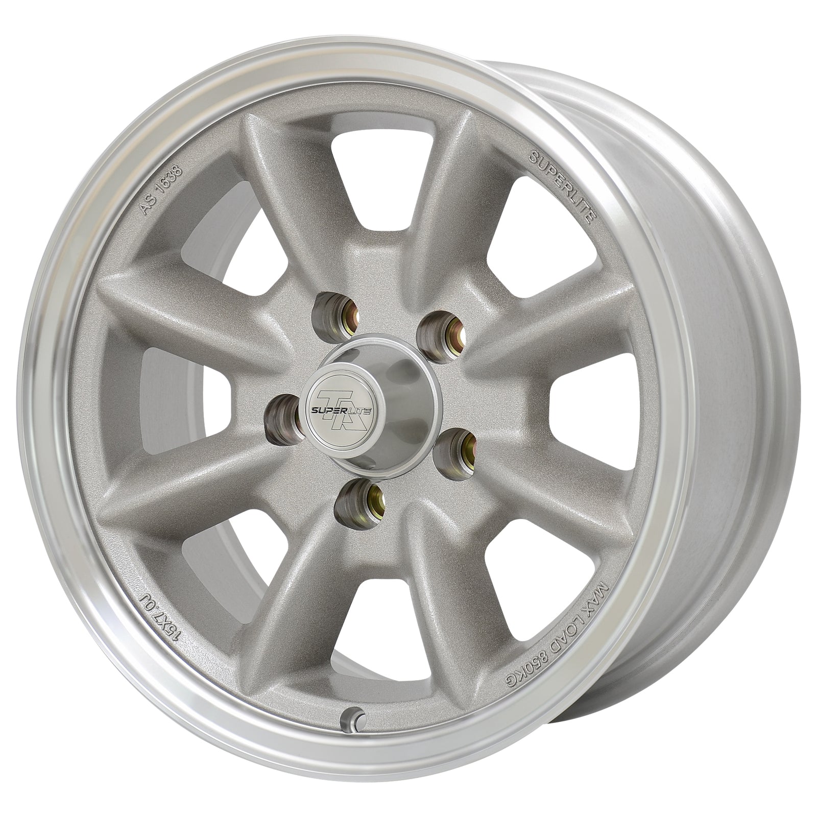Superlite 15x7 5x120.65 4" Backspacing 73mm Centre Bore SPL157240
